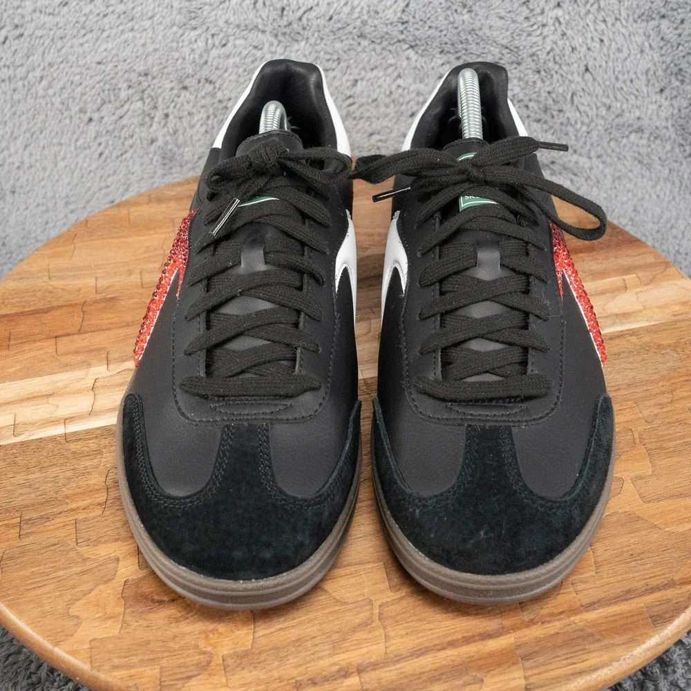 Skechers Hotshot Kickoff Court Classics Shoes Mens 10 Black White